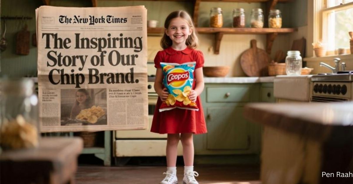 chip brand with little girl logo nyt