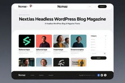 Ncmaz - Next.js Headless WordPress Blog Magazine