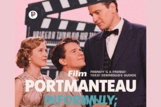 film portmanteau informally