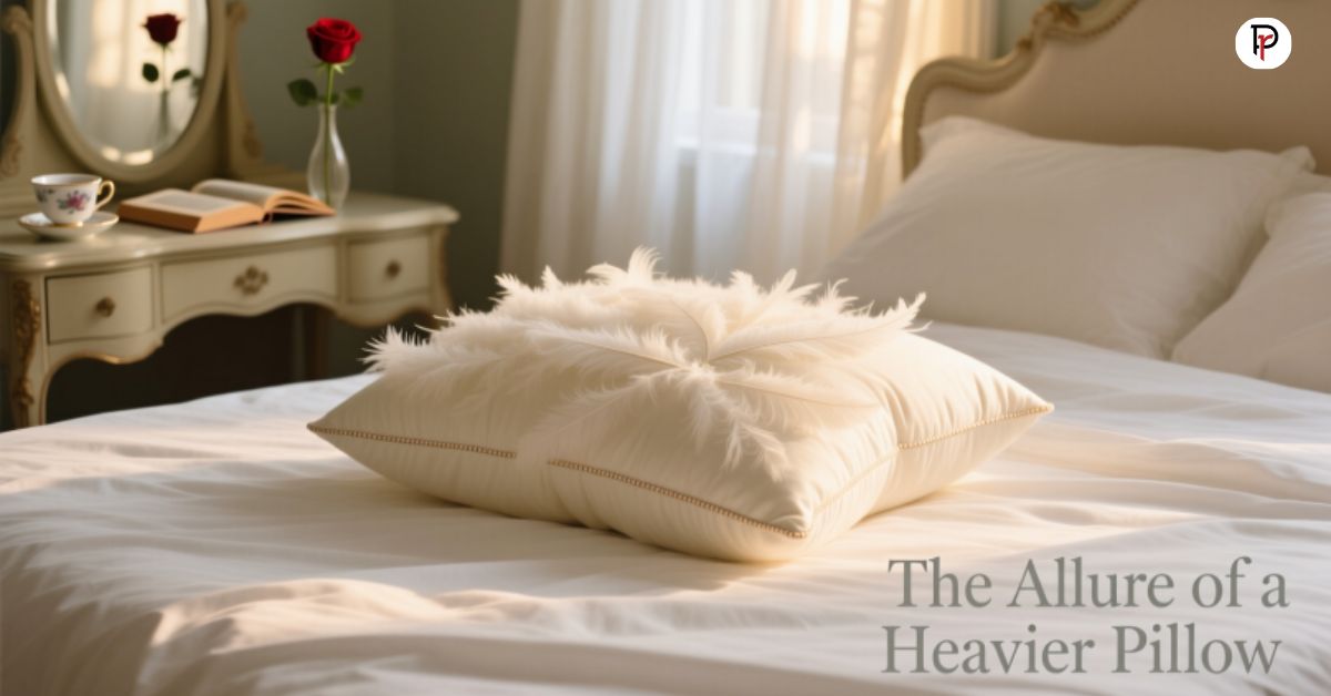 The Allure of a Heavier Pillow
