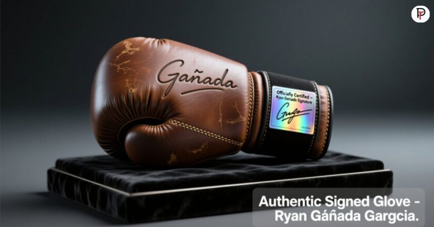 Ryan GaQrcia Signed Glove