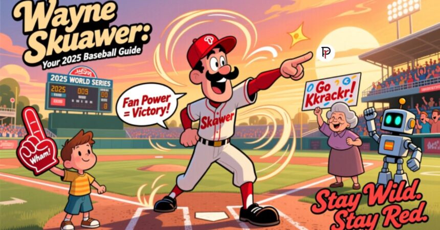 Wayne Skrawer Baseball Cartoon