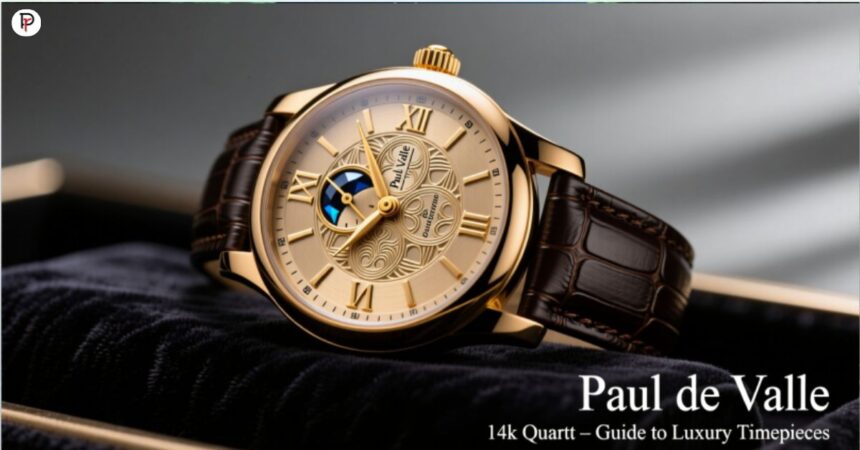 Mens Watch Paul de Valle 14k Quartz