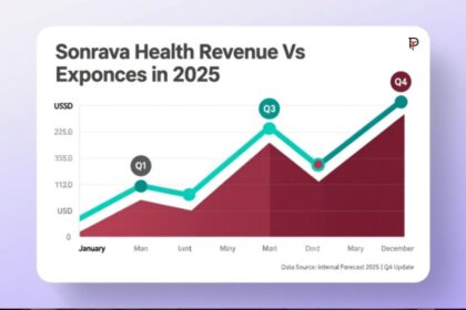 Sonrava Health financial analysis 2025, revenue versus expenses chart.