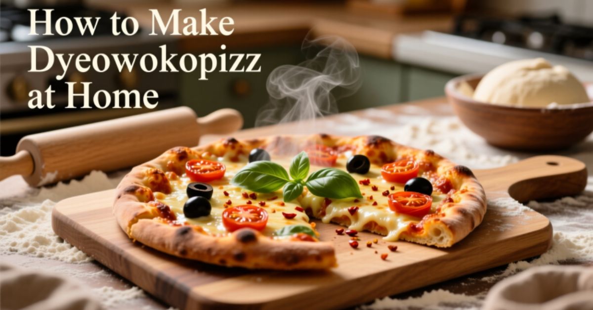 How to Make Dyeowokopizz at Home